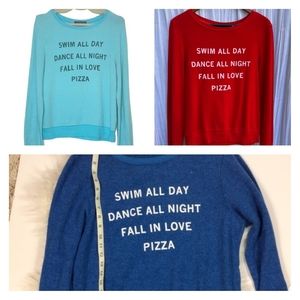 ISO XL PIZZA SWEATSHIRT